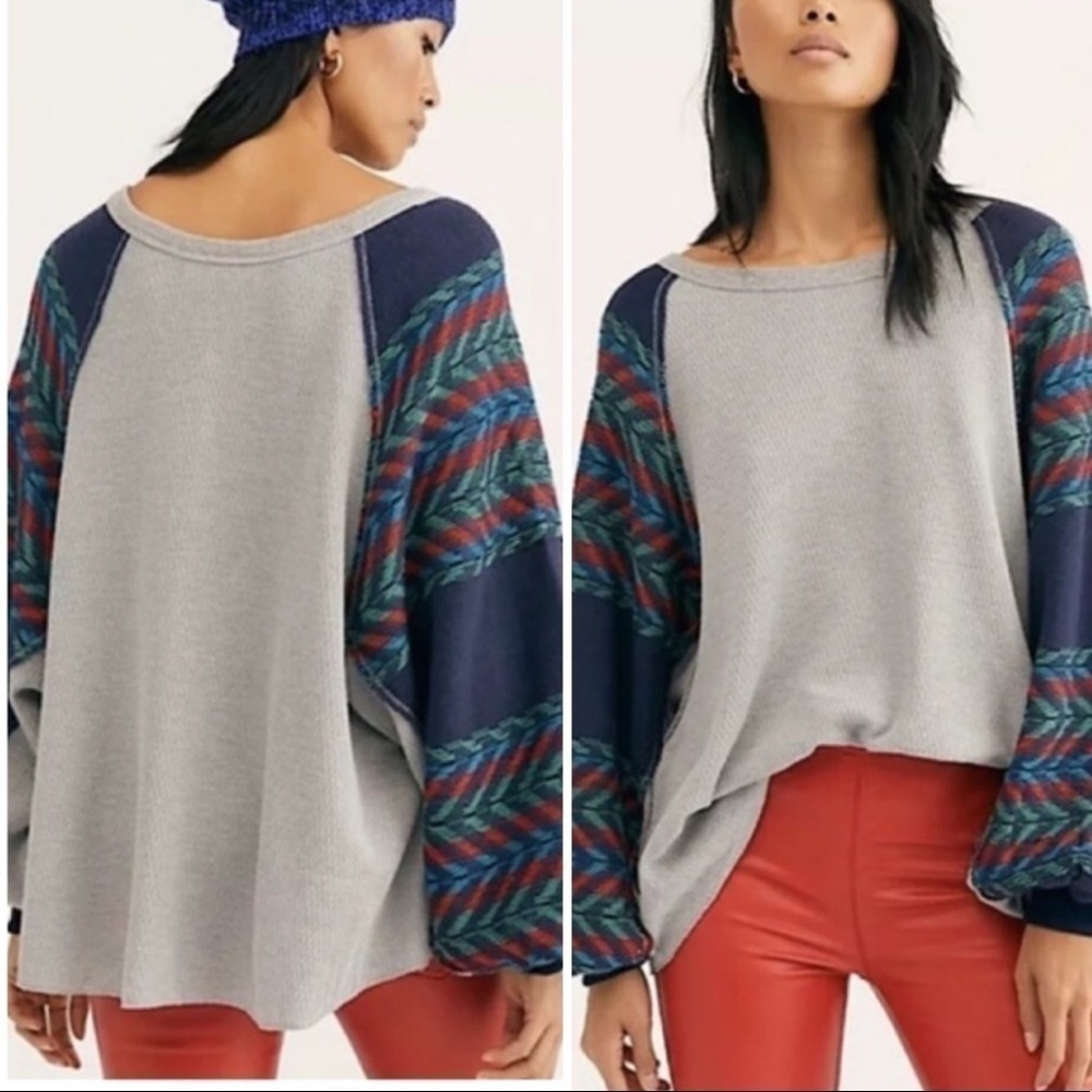 Free People Rainbow Dreams Sweatshirt
